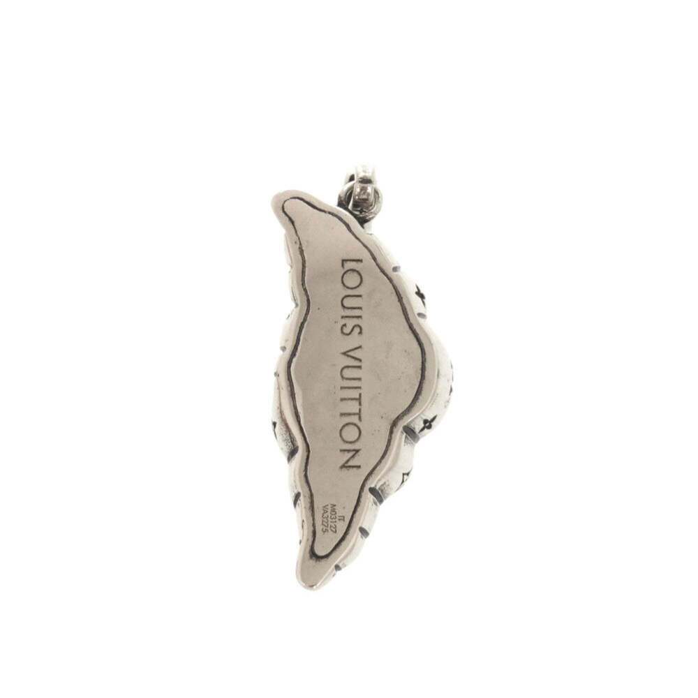 LOUIS VUITTON Silver Necklace - Picture 3 of 9